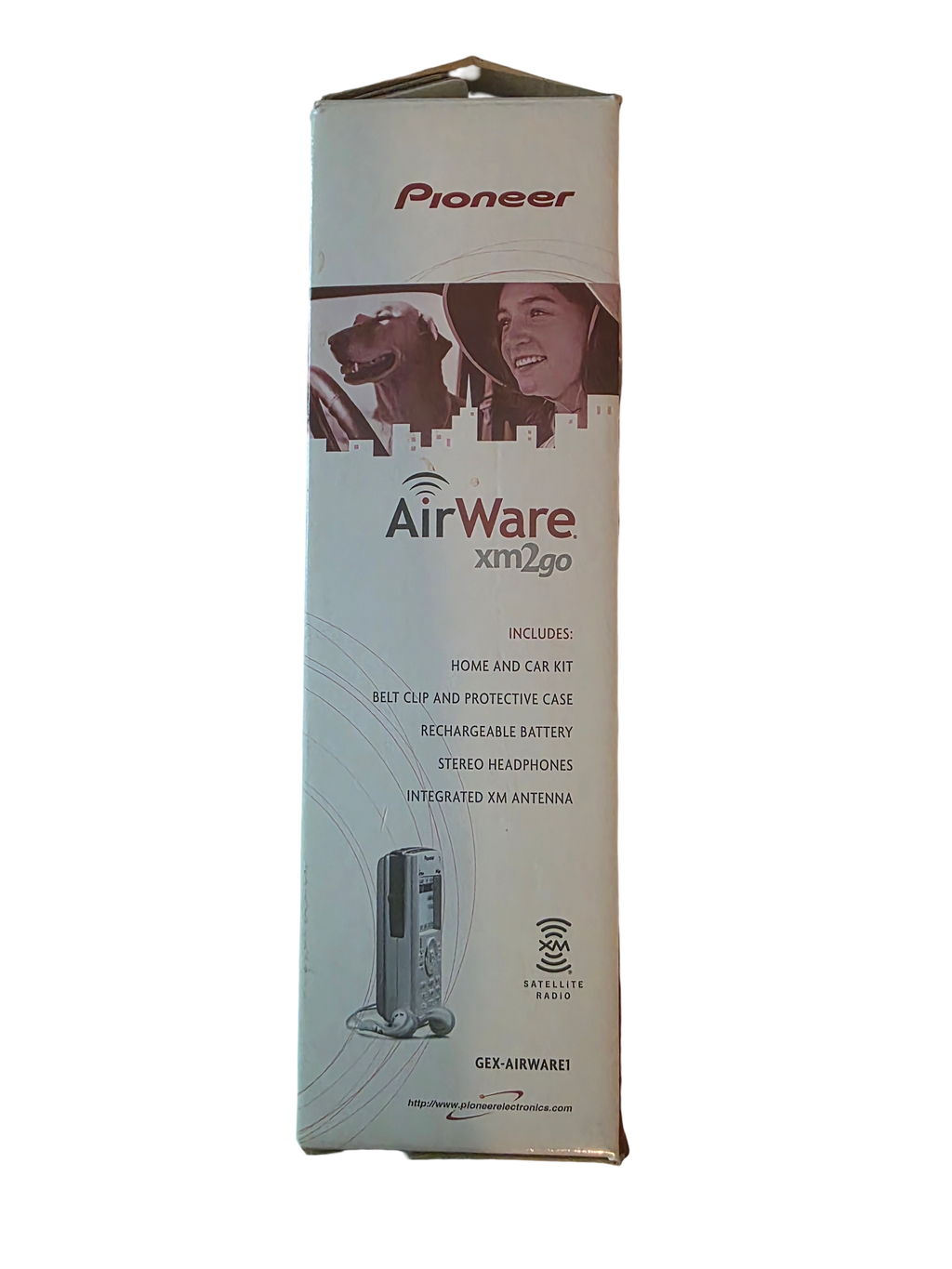 Pioneer AirWare XM2go portable satellite radio