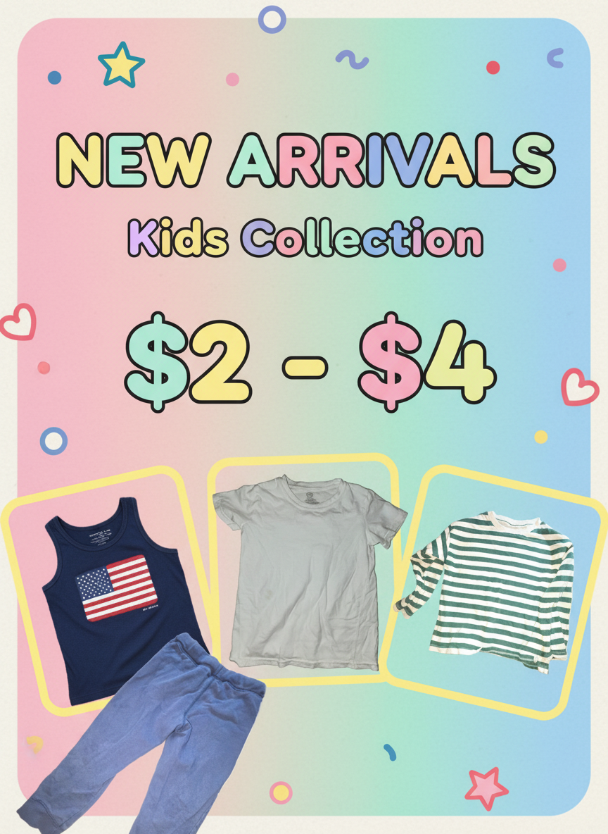 Kids Collection New Arrivals Promotion