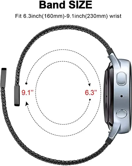 Samsung Galaxy 8 And 8 Classic Milanese Metal Band - Premium