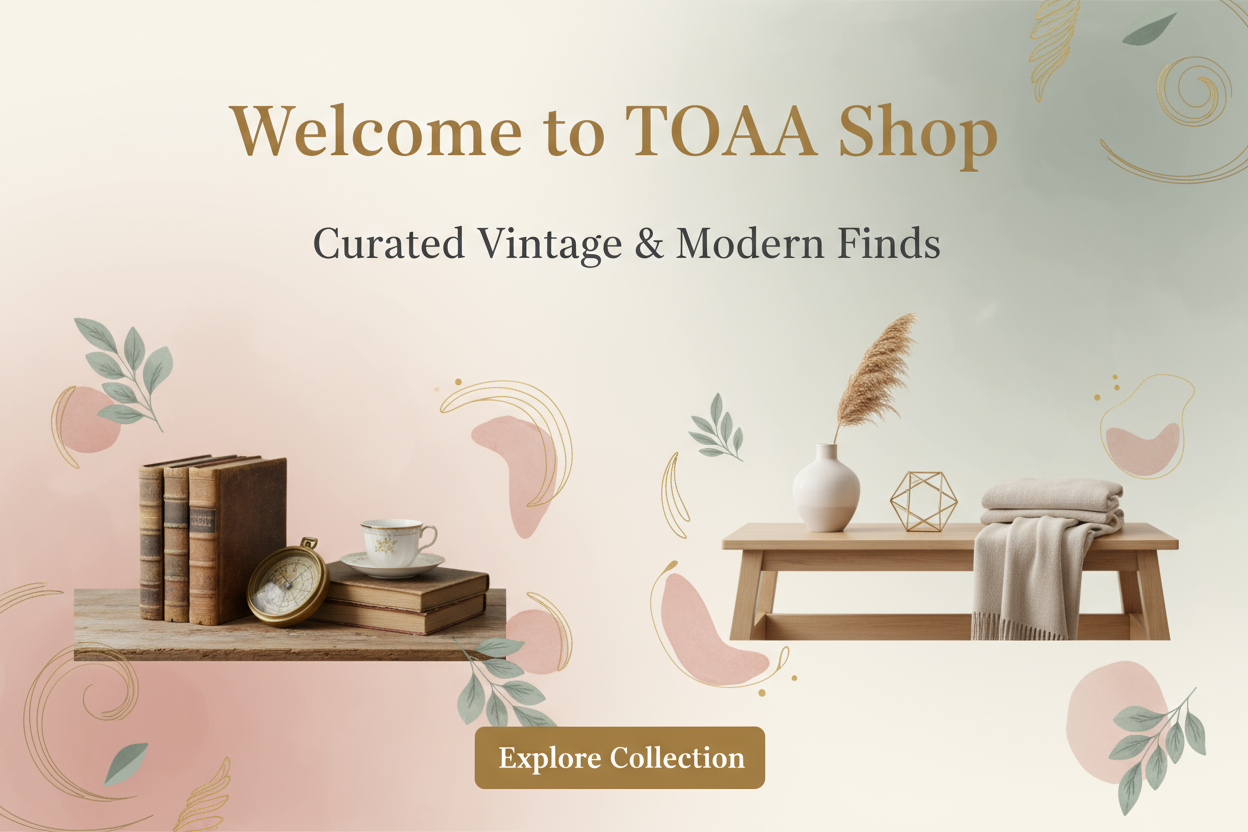 Welcome to TOAA Shop Banner